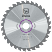 Immagine di Lama da taglio per sega circolare manuale per alluminio e altri metalli non ferrosi