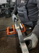 Immagine di Set coppia di ganasce di protezione (P) prismatiche e (B) piatte 110 mm in alluminio (FEIN VersaMAG)