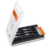 Immagine di Set di punte elicoidali HSS con attacco 3/4" Weldon