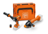 Immagine di Trapano avvitatore a batteria ASCM 18-4 QM AS e smerigliatrice angolare a batteria CCG 18-125-12