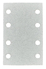 Immagine di Carta abrasiva certificata FSC attacco velcro 80x130mm, A40 - E-23494