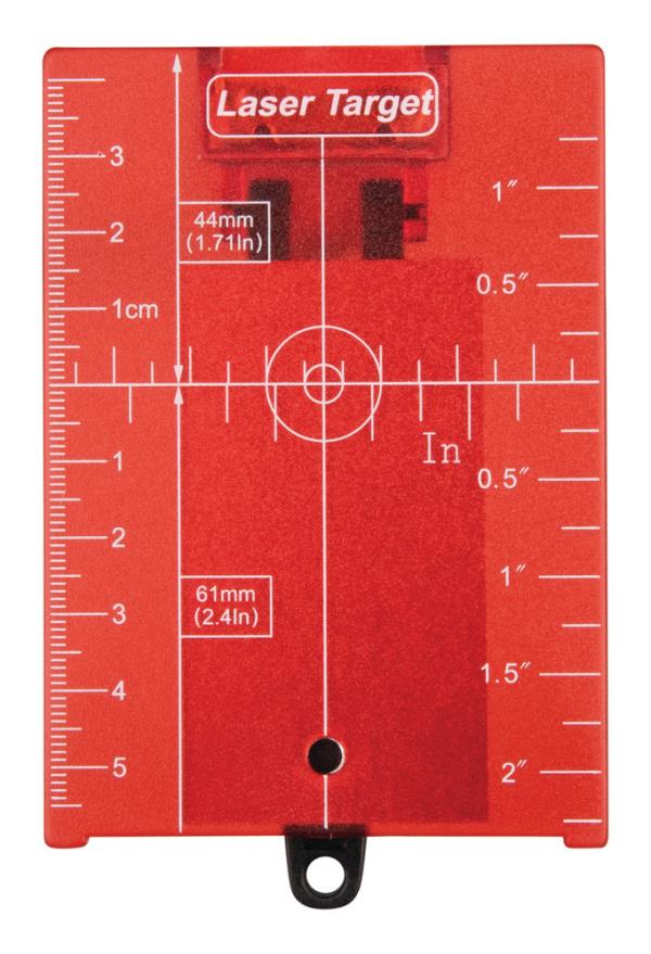 Immagine di Target rosso per laser magnetico - LE00758831