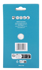 Immagine di Carta abrasiva certificata FSC attacco velcro DELTA 80x130mm, A80 - E-23438
