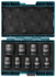 Immagine di Set 9 chiavi a bussola Impact Black - E-16564