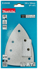 Immagine di Carta abrasiva certificata FSC attacco velcro DELTA 80x130mm, A80 - E-23438