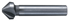 Immagine di Svasatore 90°, HSS, 12,4mm, 3 taglienti - D-37465