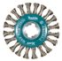 Immagine di Spazzola X-LOCK a ruota Ø 115mm filo inox intrecciato (full) - D-73352
