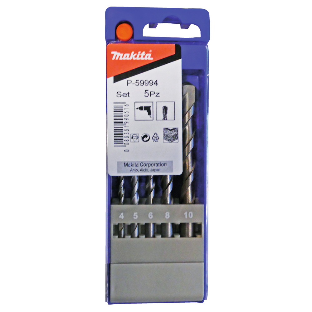 Immagine di Set punte Super 4/5/6/8/10mm - P-59994