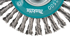 Immagine di Wire Wheel Brush, Knotted Wire (Stringer), 115 mm, X-LOCK - D-73411