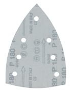 Immagine di Carta abrasiva certificata FSC attacco velcro DELTA 80x130mm, A180 - E-23472