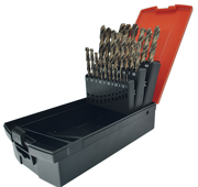 Immagine di Kit punte HSS Cobalto (5%) per metallo 1-13mm 25pz - P-73726