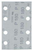 Immagine di Carta abrasiva certificata FSC attacco velcro 80x130mm, A180 - E-23553