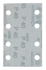 Immagine di Carta abrasiva certificata FSC attacco velcro 80x130mm, A40 - E-23494