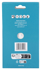 Immagine di Carta abrasiva certificata FSC attacco velcro DELTA 80x130mm, A100 - E-23444