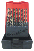 Immagine di Kit punte HSS per metallo 1-10mm 19pz - P-73695