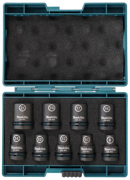 Immagine di Set 9 chiavi a bussola Impact Black - E-16570