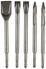 Immagine di Set 5 scalpelli SDS-Plus compatibili - E-13188