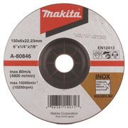 Immagine di Disco abrasivo 150 x 6 mm, WA36N - A-80846