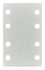 Immagine di Carta abrasiva certificata FSC attacco velcro 80x130mm, A120 - E-23531