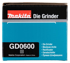 Immagine di Smerigliatrice diritta - GD0600