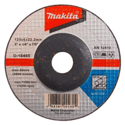 Immagine di Disco abrasivo 125x6 mm, A24R, Metallo - D-18465