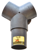 Immagine di Y-adapter Ø 58 / 65 mm - P-81795