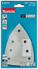 Immagine di Carta abrasiva certificata FSC attacco velcro DELTA 80x130mm, A40 - E-23416