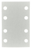 Immagine di Carta abrasiva certificata FSC attacco velcro 80x130mm, A180 - E-23553