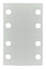 Immagine di Carta abrasiva certificata FSC attacco velcro 80x130mm, A240 - E-23569