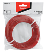 Immagine di Four-Leaf Clover-Like Nylon Cord 2,7 mm x 15 m, Red - 198505-3