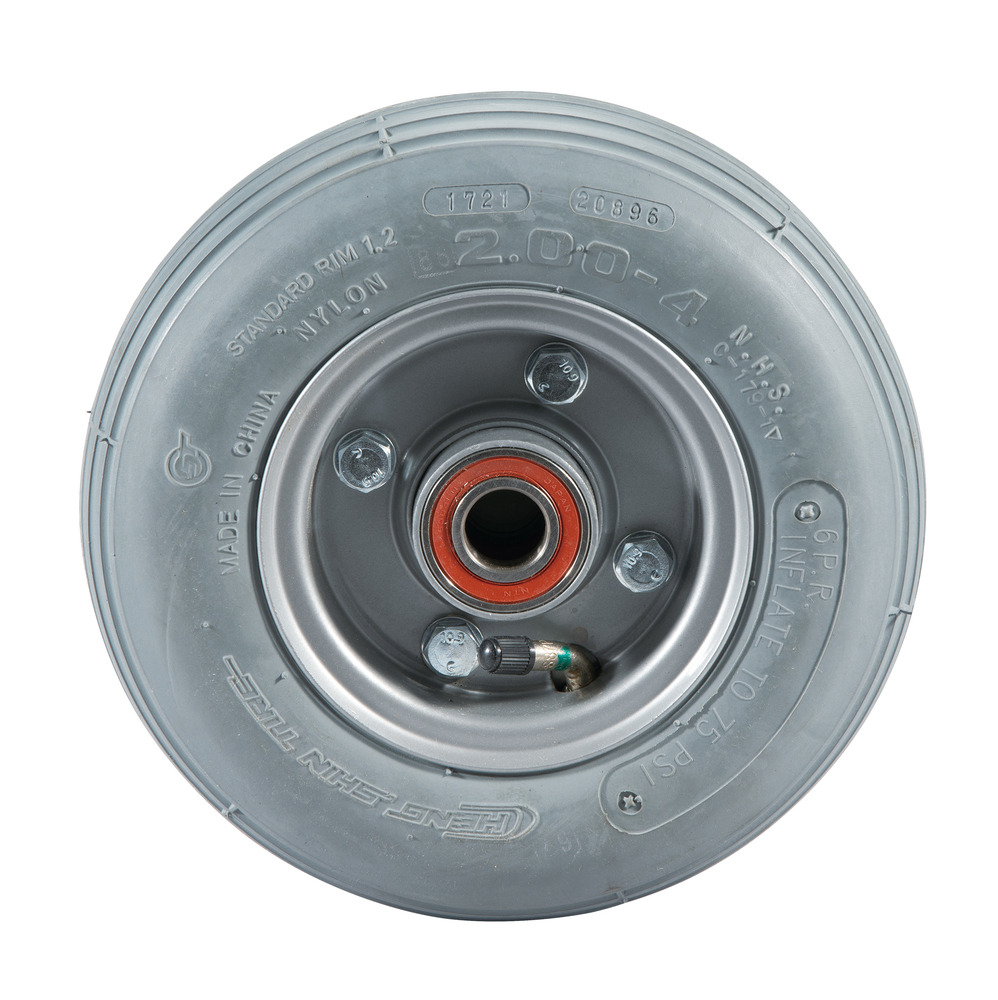 Immagine di Ruota posteriore Ø 210mm grigia per pavimento industriale - 1911K6-3