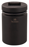 Immagine di Impact socket 1", 35 x 80 mm - 134864-1